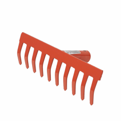 Граблі садові прямі 10 зубів 240×83мм зварне кріплення GRAD (5051785)