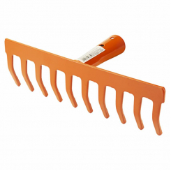 Граблі садові прямі 10 зубів 240×83мм зварне кріплення GRAD (5051785)