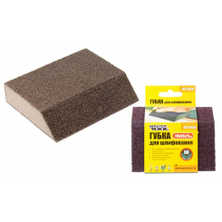 Губка для шліфування MASTERTOOL ТРАПЕЦІЯ Р60 110х90х25 мм 08-0606
