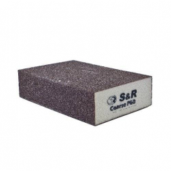 Губка шліфувальна S&R 100х70х25 мм зерно 60