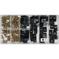 Гвинти самонарізні кліпси YATO наб. 170 шт., набір