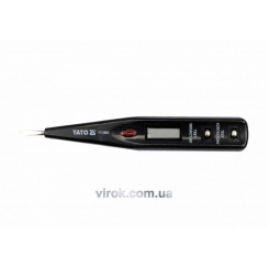 Індикатор напруги цифровий YATO 12-250 В
