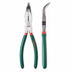 Інструмент HANS. Круглогубці вигнуті 200мм, 220г (1836-8)