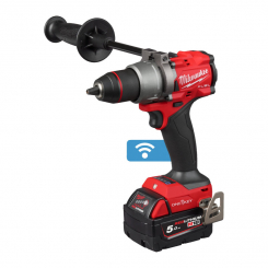 Дриль-шурупокрут акумуляторний з ударом  MILWAUKEE, M18 ONEPD3-502X, 158Нм (+ЗП, 2 ак.Х 5Аг, HDкейс)
