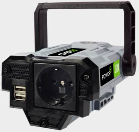 Інвертор 56В-220В, 150Вт, 2 USB порта