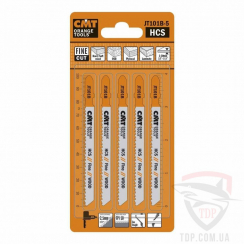 JT101B-5 Пильне полотно  I=75 L=100 5 шт. відстань між зубами 2,5