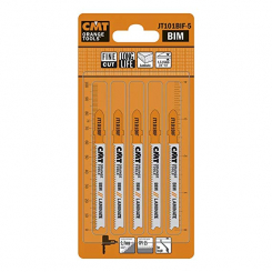 JT101BIF-5 Пильне полотно  I=58 L=83 5 шт. відстань між зубами 1,7