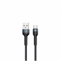 Кабель Remax Jany USB 2.0 to Type-C 2.4A 1M Чорний (RC-124a)