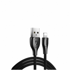 Кабель Remax Lesu Pro USB 2.0 to Lightning 2.1A 1M Чорний (RC-160)