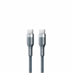 Кабель Remax Sury 2 Type-C to Type-C PD 3А 1M Сірий (RC-010-s)