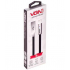 Кабель VOIN VC-005BK USB-Lightning 1m black с индикатором