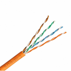 Кабель мережевий Одескабель КПВонг-HF-ВП (350) 4*2*0,51 (U/UTP-cat.5E LSOH) 305 м