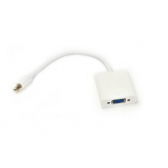 Кабель-перехідник PowerPlant Mini DisplayPort - VGA, 0.15м