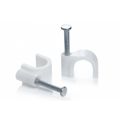 Кабельна кліпса кругла 16мм (пач 100шт) APRO