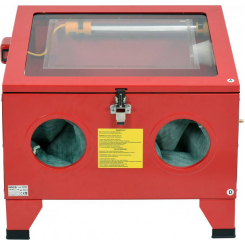 Камера піскоструминна YATO: 90 л, 4 форсунки, тиск 0.27-0.82 МПа, спож.ет. 424-707 л/хв, 59х49х49 см