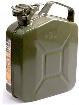 Каністра металева 5 літрів (79005)