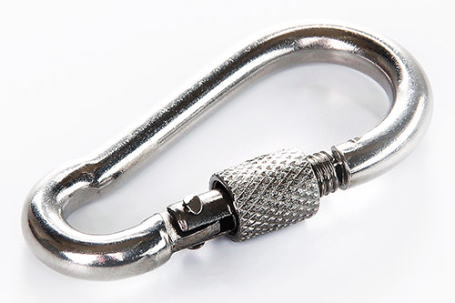 Карабін із замком М6х60 нержавіючий А2 (пачка, кратно 10шт) APRO