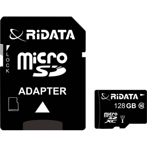 Карта пам'яті RiDATA microSDXC 128GB Class 10 UHS-I адаптер SD