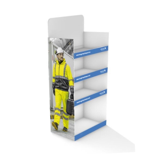 Картонна вітрина з гачками HOEGERT 88.6 00-DISPLAY-ZHAKAMI-HT
