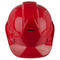 Каска будівельна 8 точок кріплення (червона) SIGMA (9414511)