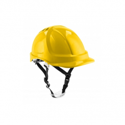 Каска захисна PLONER, жовта HOEGERT Універсальний HT5K194