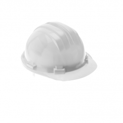 Каска захисна PRIM, біла HOEGERT Універсальний HT5K180
