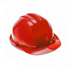 Каска захисна PRIM, червона HOEGERT Універсальний HT5K182