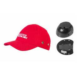 Каскетка захисна MASTERTOOL червона 81-2003