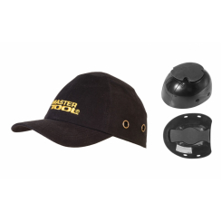 Каскетка захисна MASTERTOOL чорна 81-2000