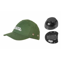Каскетка захисна MASTERTOOL зелена 81-2005