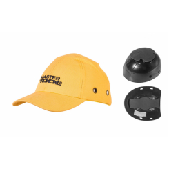 Каскетка захисна MASTERTOOL жовта 81-2002