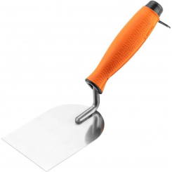 Кельма штукатурна "Котяча мова", 165 x 17 x 54 мм, дерев'яна ручка NEO 50-122