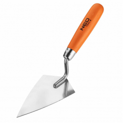 Кельма штукатурна гостра 140 x 80 мм, дерев'яна ручка NEO 50-121