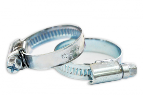 Хомут черв'ячний оцинкований W1 32-50мм (пач 50шт) APRO