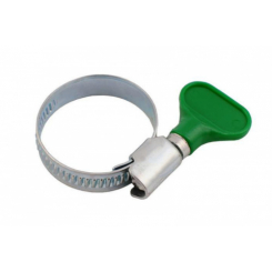 Хомут черв'ячний з метеликом оцинкований W1 16-25мм (пач 50шт) APRO