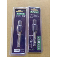 Хвостовик для коронок Bi-Met 7/16'' HEX Ø14-30мм APRO