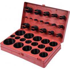 Кільця ущільнювальні гумові Ø= 3- 50 мм YATO, набір 419 шт., набір