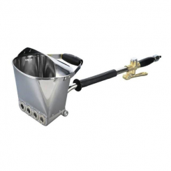 Ківш хопер штукатурний пневматичний універсальний, стеля і стіни INTERTOOL PT-0406