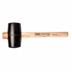 Киянка гумова 90 мм/1200 г, рукоятка з гікорі