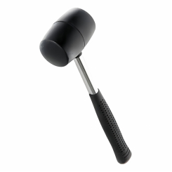 Киянка гумова чорна 900г металева обгумована рукоятка SIGMA (4317501)