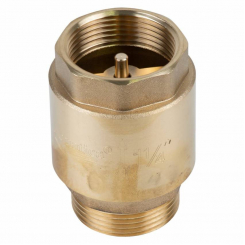 Клапан зворотній M1 1/4"xF1 1/4" (латунь) euro 510г AQUATICA (779657)