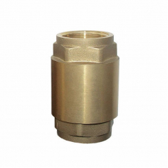 Клапан зворотний (посилений) 1"Fx1"F (латунь) euro AQUATICA (779654)