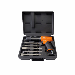 Клепальний ударний пневмомолоток пістолетного типу зі зниженою вібросистемою Air Pro SA7189HCK KIT