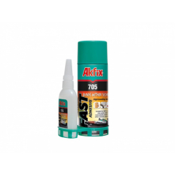 Клей з активатором для МДФ і дерева Akfix 400мл+100мл Akfix