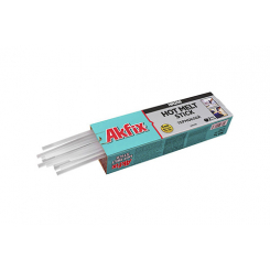 Клей стержневий прозорий 8мм HM208 1кг Akfix