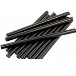Клейовий стрижень – 11,2x200 мм Чорні 12 шт. в упак. Сталь 80190