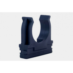 Кліпса для гофри чорна 16мм (пач 100шт) APRO