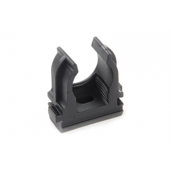 Кліпса для гофри під монтажний пістолет 16мм чорна (пач. 100шт.) APRO