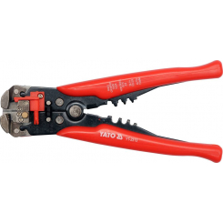 Кліщі для обтиснення та зачистки проводів YATO, l=205 мм [5/30]