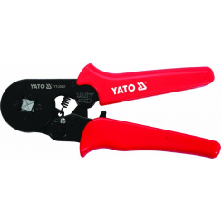 Кліщі для обтискання і зачистки проводів YATO, L= 175 мм, AWG 23-7; 0,25-10 мм²
